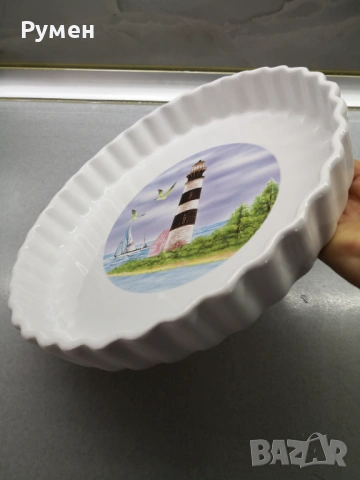 Керамична форма за печене , снимка 2 - Съдове за готвене - 54112789