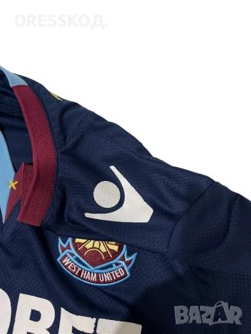 Westham x Macron 2012-2013 оригинална мъжка футболна тениска, L размер , снимка 4 - Тениски - 54936870