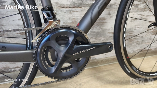 Карбонов шосеен велосипед Felt ZW Ultegra R8000 Fulcrum Quattro Rim| 43, снимка 3 - Велосипеди - 54857510
