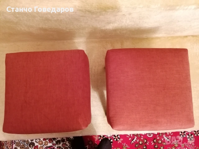 2 броя табуретки ПРОФЕСИОНАЛНО, и ИЗЦЯЛО реставрирани . , снимка 2 - Дивани и мека мебел - 54616226