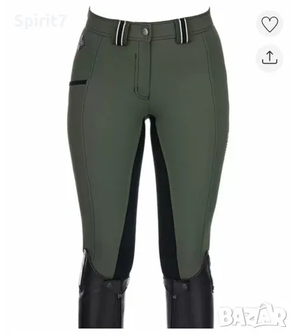 Брич за езда Felix Buhler Military green Л, снимка 2 - Спортна екипировка - 55541286