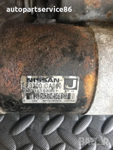 Стартер мотор за Nissan Murano 3.5 (2004–2007) 23300CA000 M001T68681, снимка 2 - Части - 54369099