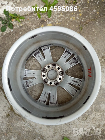 OEM джанти 17 5x112 Mercedes C-class w204, снимка 8 - Гуми и джанти - 55257152