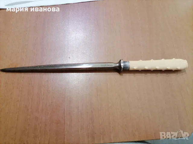 Стар английски шиш за лед от 1921 година