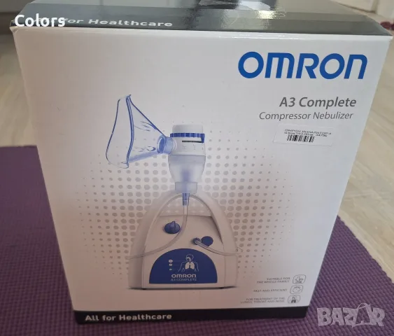 OMRON A3 Complete компресорен инхалатор с назален душ , снимка 8 - Медицинска апаратура - 55339811