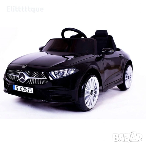 Акумулаторна кола Mercedes Benz CLS350 с кожена седалка 12V, снимка 10 - Детски велосипеди, триколки и коли - 54970218
