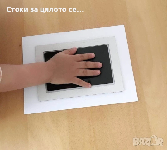 Комплект за правене на отпечатъци на бебешки крачета или ръчички, снимка 3 - Други - 54156526