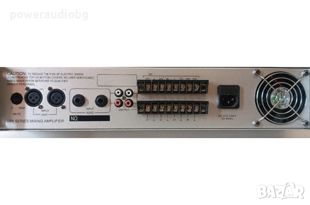Усилвател Dap Audio VPA-150 - 150 Вата,100Volt, 4 зони, снимка 7 - Тонколони - 54895914