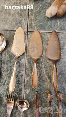 40 броя Посребрени прибори 90 и 100, снимка 5 - Колекции - 54365341