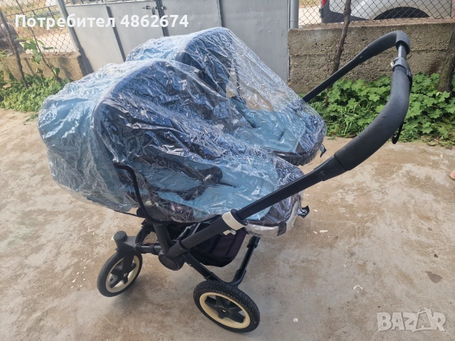 Количка за близнаци или породени деца Bugaboo donkey 2, снимка 12 - Детски колички - 54983640