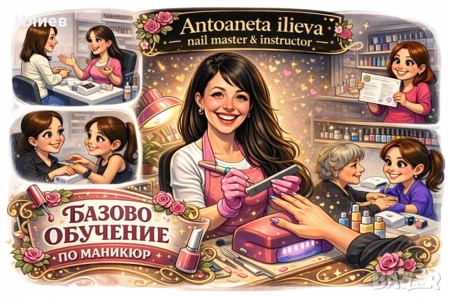 Курсове /Обучение по МАНИКЮР ПЕДИКЮР НОКТОПЛАСТИКА гр.Шумен