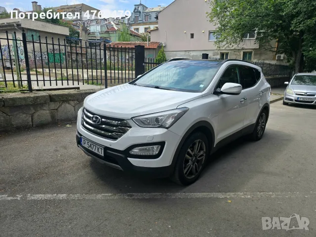 Hyundai Santa Fe 2.2 CRDi 197 к.с. 4WD AUTOMATIC • PANORAMA • 7 МЕСТА • КОЖА • SELF PARKING, снимка 7 - Автомобили и джипове - 55653329
