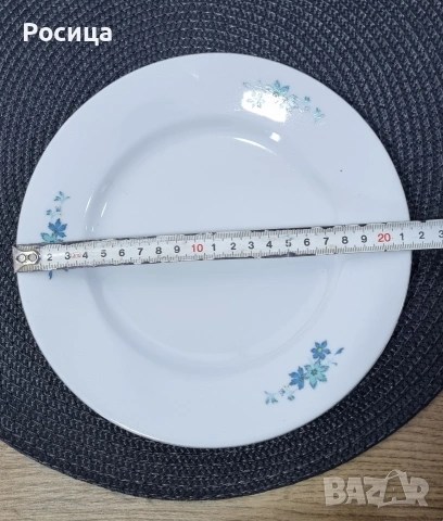 Единични бройки порцеланови чинии Цена 2 евро/ 4 лв на бр 