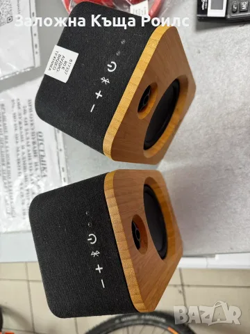 Безжични стерео тонколони House of Marley Get Together Duo (Bluetooth) без адаптер, снимка 3 - Аудиосистеми - 55694739