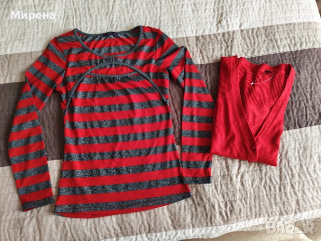 Комплект блуза и жилетка, размер S/M