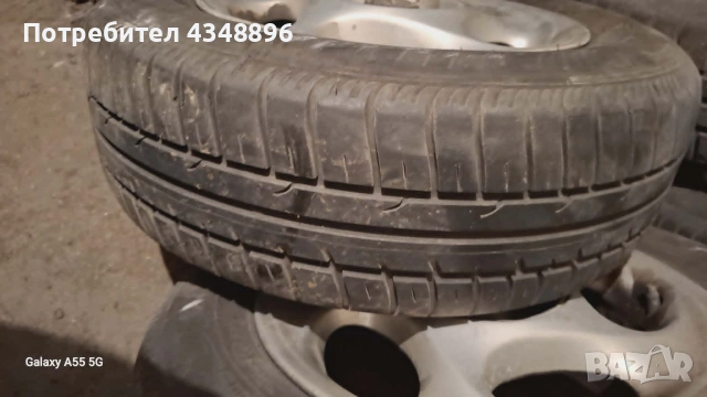 Продавам Алуминиеви Джанти с Гуми, снимка 3 - Гуми и джанти - 55019636