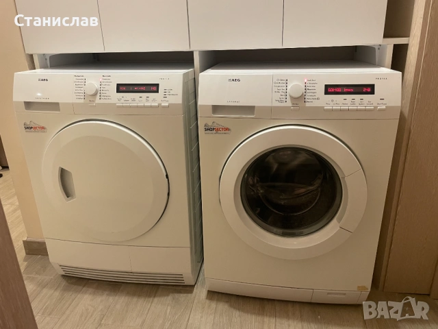 Сушилня и пералня AEG Protex Lavatherm и Lavamat