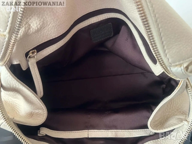 Max Mara Original 100% Кожа Страхотна чанта, снимка 9 - Чанти - 55236125