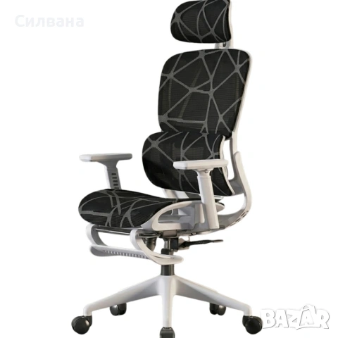 Ергономичен офис стол , снимка 3 - Столове за офис - 54261197