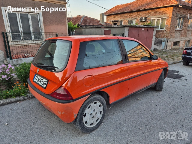 Lancia Ypsilon 1.2 / 1999 ПЛАТЕН ДАНЪК, ГРАЖДАНСКА ЗА ГОДИНАТА, МИНАЛА ПРЕГЛЕД ЯНУАРИ 2026, снимка 3 - Автомобили и джипове - 55005259