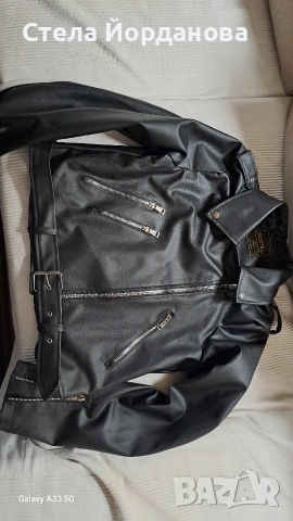 кожено яке, снимка 3 - Якета - 54163022