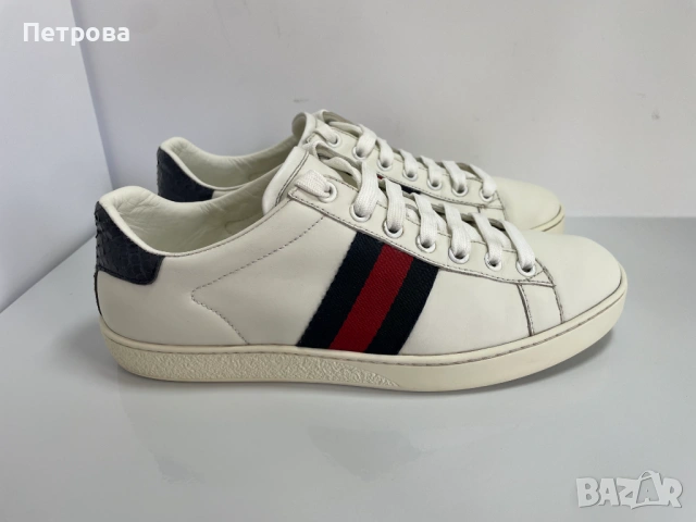 маратонки Gucci 37 Оригинал, снимка 2 - Маратонки - 54719437