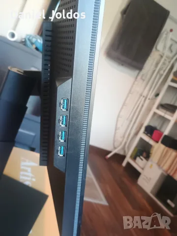 Продавам професионален монитор ASUS PB248Q (24.1" IPS, 16:10) – Отлично състояние! , снимка 3 - Монитори - 55391369