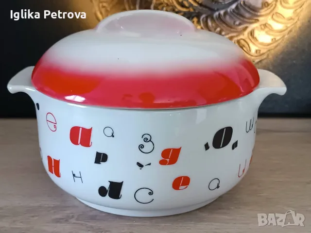 Български,детски сервиз , снимка 4 - Антикварни и старинни предмети - 55435453