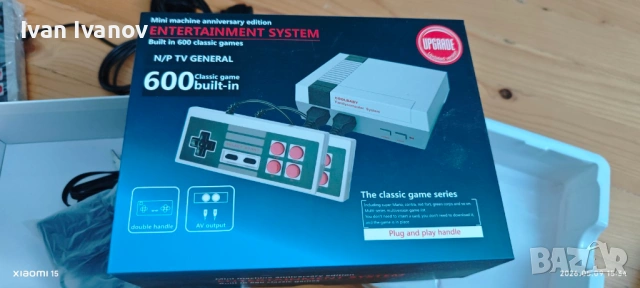 Entertainment system nintendo 600 classic games