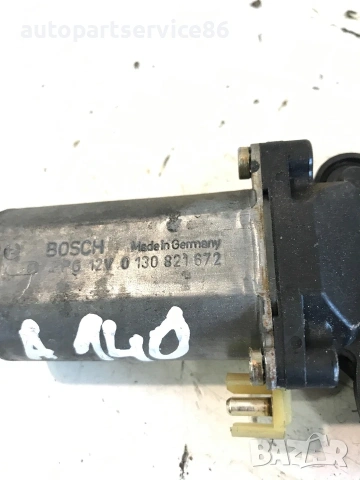 Моторче за преден десен електрически прозорец за Mercedes A-Class W168 (2001) 0130821672, снимка 2 - Части - 55282055