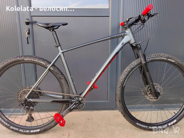 29" Scott, XL, въздушна вилка Rockshox, 1x12, планински алуминиев велосипед