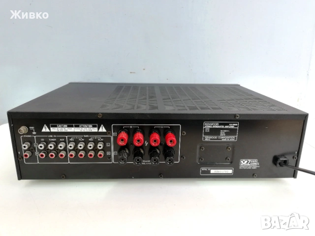 Усилвател KENWOOD, снимка 5 - Ресийвъри, усилватели, смесителни пултове - 54464226