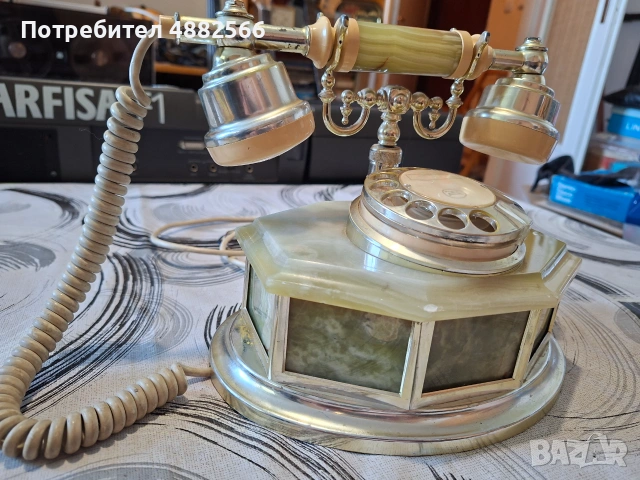 Ретро италиански телефон, снимка 6 - Декорация за дома - 55256751