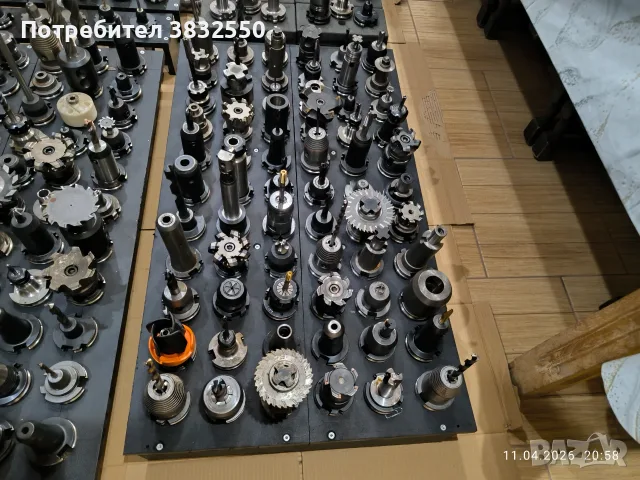 Дорници държачи за фреза с инструменти SK40 - 250 броя, снимка 5 - Стругове - 55624355