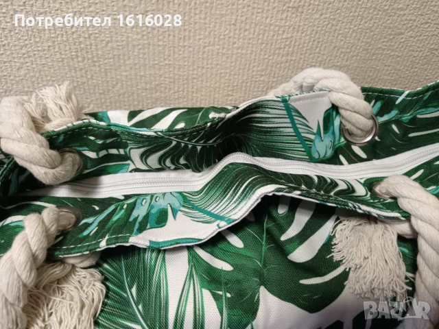 Голяма плажна чанта на листа., снимка 10 - Чанти - 51320362