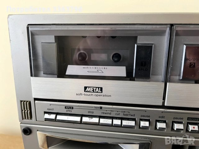Sharp GF 777, снимка 11 - Радиокасетофони, транзистори - 54042544