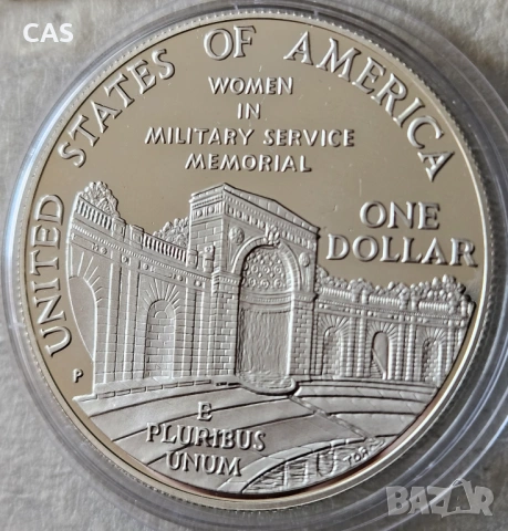 1 Долар 1994 САЩ / Сребро 0.900 , снимка 8 - Нумизматика и бонистика - 54377626