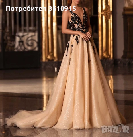 Дълга официална рокля, снимка 3 - Рокли - 54483141