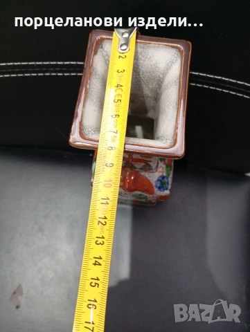 Китайска антична ваза, снимка 6 - Вази - 54102925