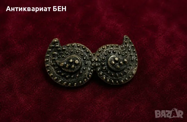 ВИНТИДЖ БРОШКА „ПАФТИ“ , снимка 3 - Антикварни и старинни предмети - 55354440