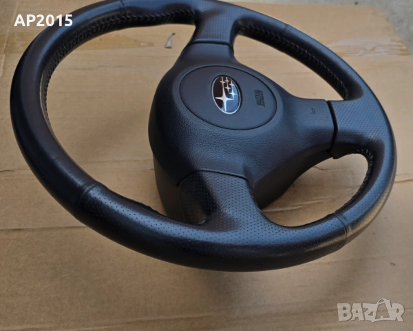 Кожен Волан с Airbag Subaru Impreza 2006 , снимка 4 - Части - 54838800