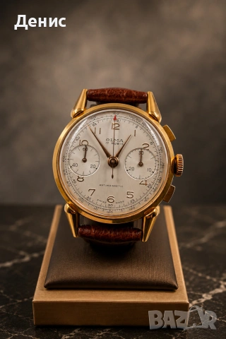 Vintage Olma 17 Rubis Chronograph | Swiss Made | Landeron Cal. 51