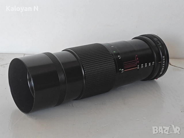 Обектив Canon FD 70-150mm f/4.5 за Canon FD байонет, снимка 2 - Обективи и филтри - 54424092