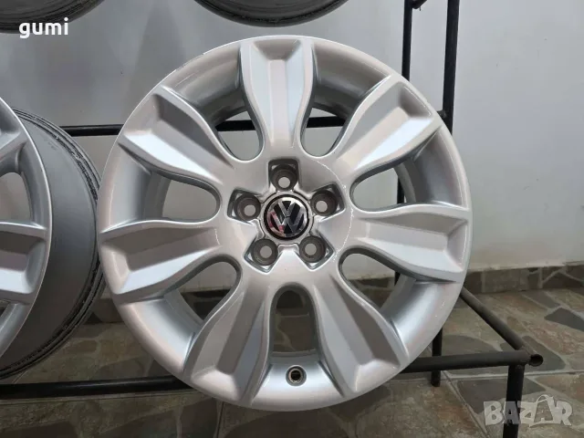 4бр 16ски джанти за VW, 5х100мм. A161518 , снимка 2 - Гуми и джанти - 55377714