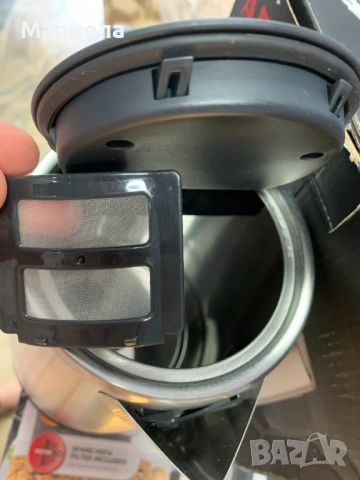Електрическа кана AEG K5-1-6ST / AEG Deli 5, 2400 W / С настройка на градуса, снимка 7 - Кани - 54836562