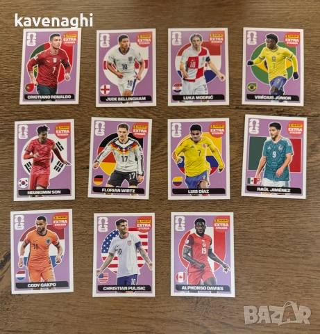 Продавам/Разменям: Екстра стикери от световното на Panini World Cup 2026, снимка 6 - Колекции - 55175355