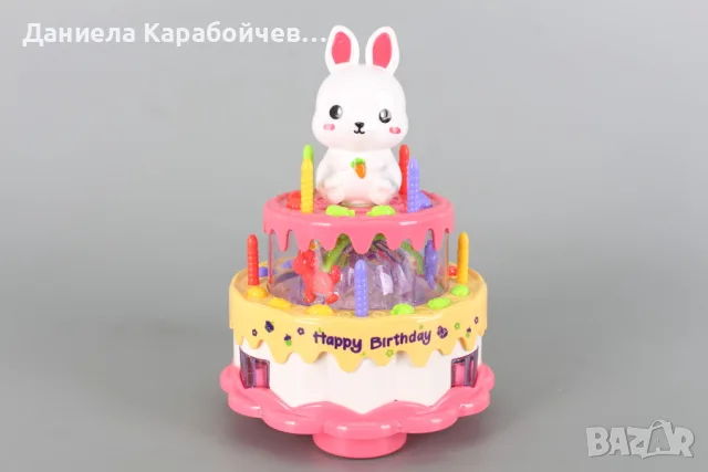 Забавна торта със зайче