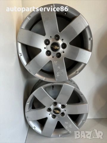 Алуминиева джанта 6 спици 7Jx17 ET46 за Chevrolet Captiva 2.0 VCDI (2010), снимка 2 - Части - 54644512