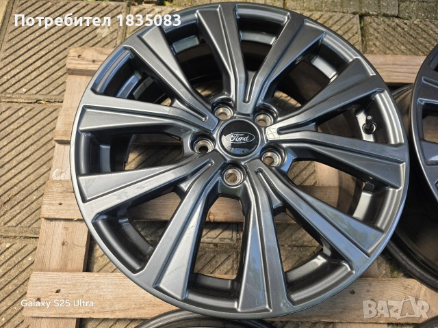 Лети джанти 17ки 5х108 Ford, снимка 4 - Гуми и джанти - 54586260