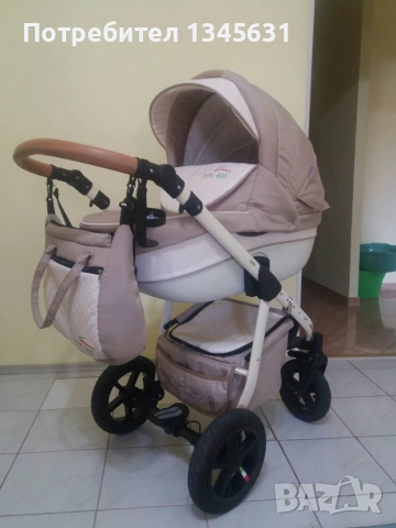 Детска количка Pepe Eco 3в1, снимка 2 - Детски колички - 54994569